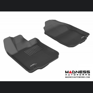 Ford Fusion Floor Mats (Set of 2) - Front - Black by 3D MAXpider